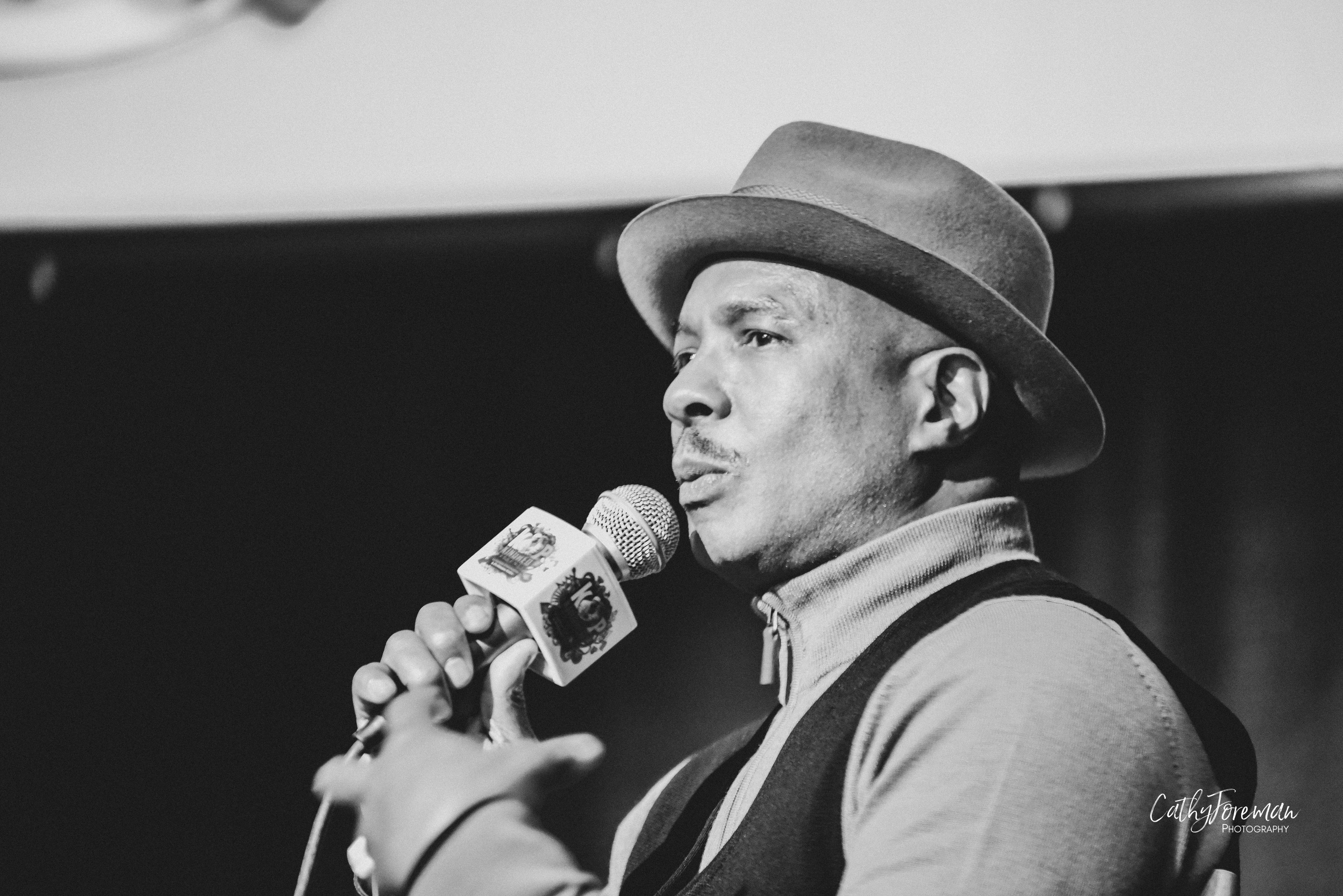 ray chew at kindred presents. image by cathy foreman